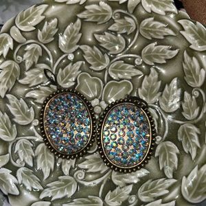 Pink panache earrings